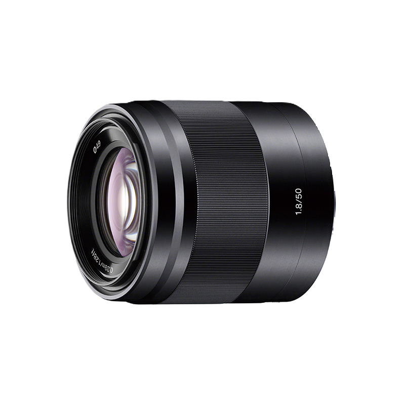 索尼(SONY) E 50mm F1.8 OSS APS-C画幅标准定焦镜头 (SEL50F18/黑色)高清大图