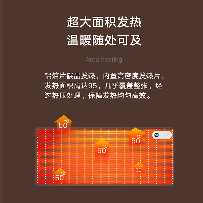 加热鼠标垫桌垫超大发热暖桌垫办公室学生书桌桌面加热女生高清大图