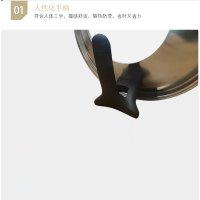 苏泊尔(SUPOR)铸铁真不锈健康铁锅.可立盖 FC32Z9