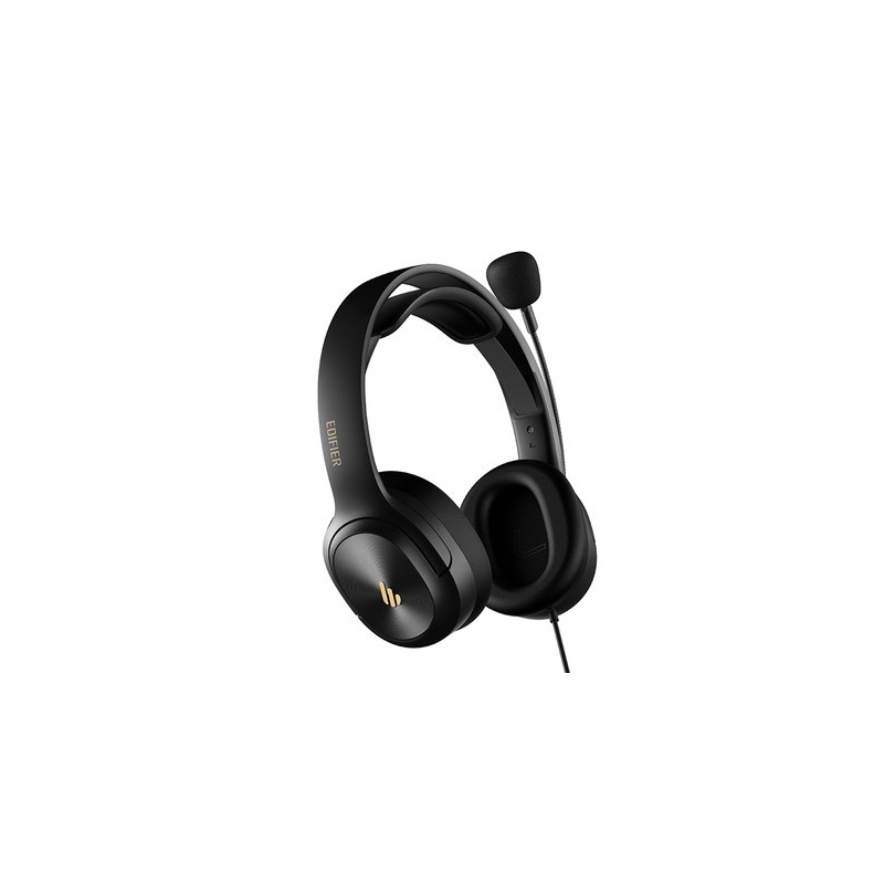 漫步者(EDIFIER) USB K5000 模拟专用耳麦 (计价单位:个) 黑色