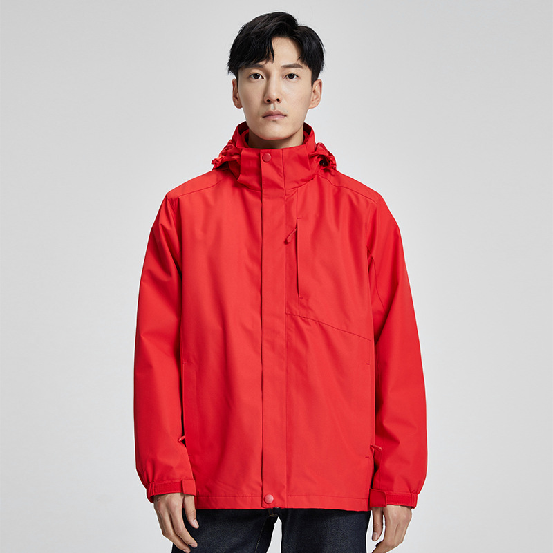 健卡侬 登山服 J192 大红 M