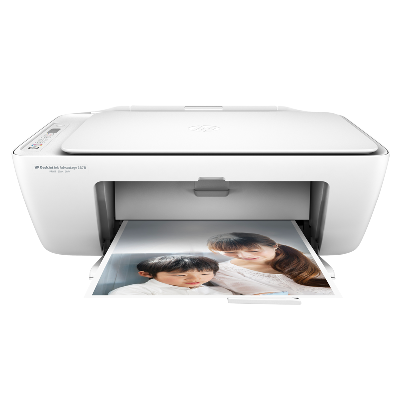 惠普(HP)DeskJet Ink Advantage 2678彩色喷墨一体机多功能打印机一体机(无线打印 扫描 复印)学生打印作业打印高清大图