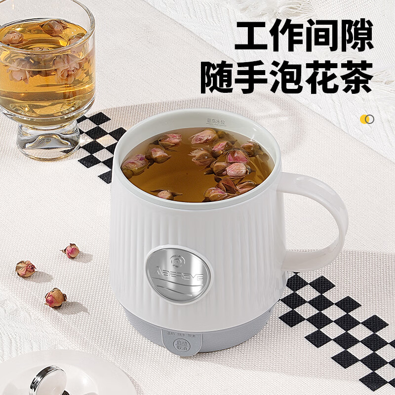 艾贝丽 养生杯ABL-YS51复古白500ml高清大图