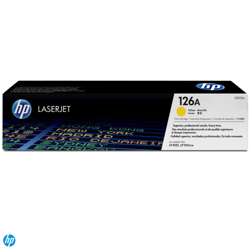 惠普（HP） 黄色墨盒 CE312A 126A (单位：盒）