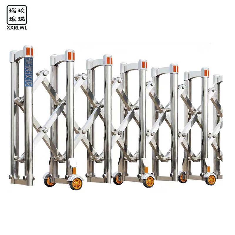 瑞琅玟珑 移动伸缩不锈钢路障护栏围栏围挡 RL-JG 米