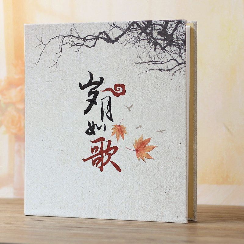皮质5寸700张相册【岁月如歌】