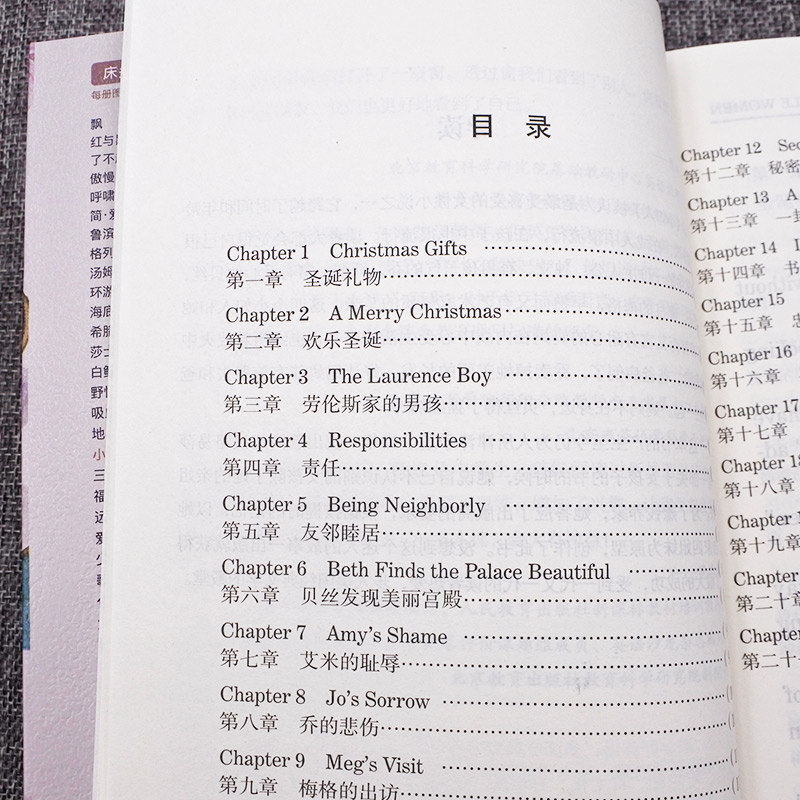 [正版]含音频床头灯英语读物本系列3000词 简爱+傲慢与偏见+飘+小妇人+理智与情感+爱玛 高中英文对照课外阅读世界高清大图