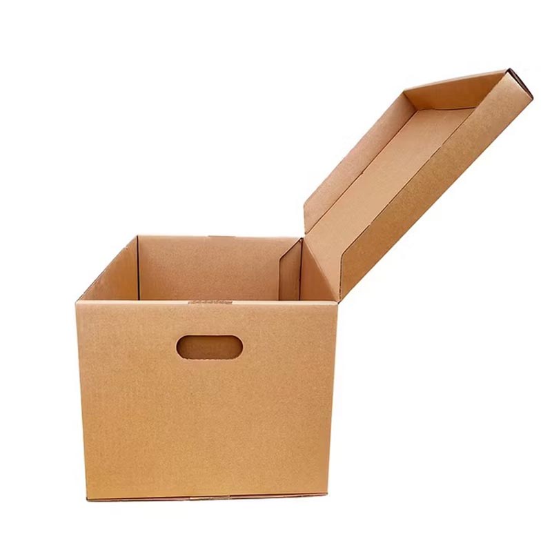 雅富仕Y2611-7 凭证箱 档案箱 牛皮纸箱 会计凭证箱42*32*30 规格可订制 20个/扎高清大图