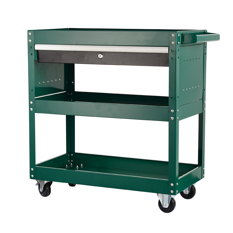 汽修工具车三层维修手推车加厚多功能移动周转车工具零件车