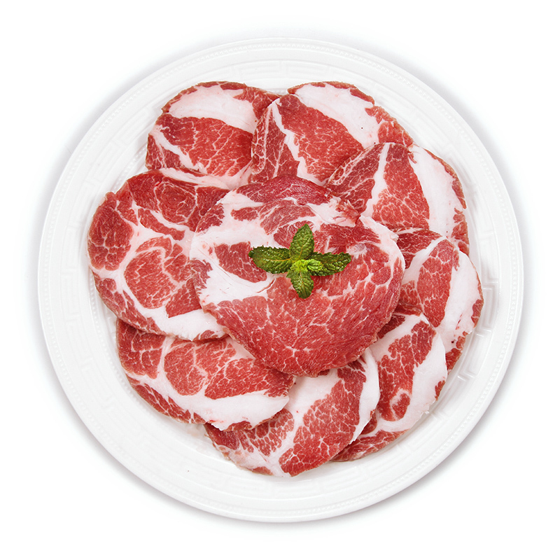 精气神山黑猪梅花肉片200g袋装 360天保质期 国产猪肉 长白山林间散养