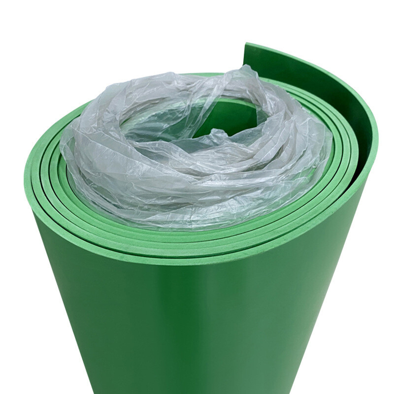 天空桥 绝缘胶皮 绿色平面5mm*1m*1m 块高清大图