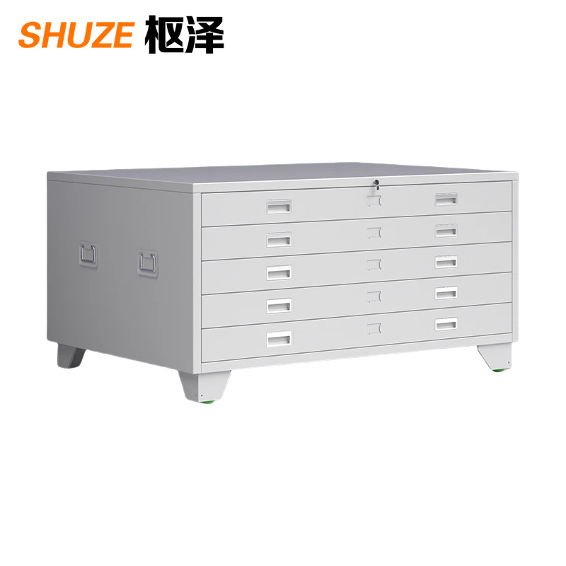 枢泽 图纸柜 文件柜 0号单节带轮1300*930*650mm 台
