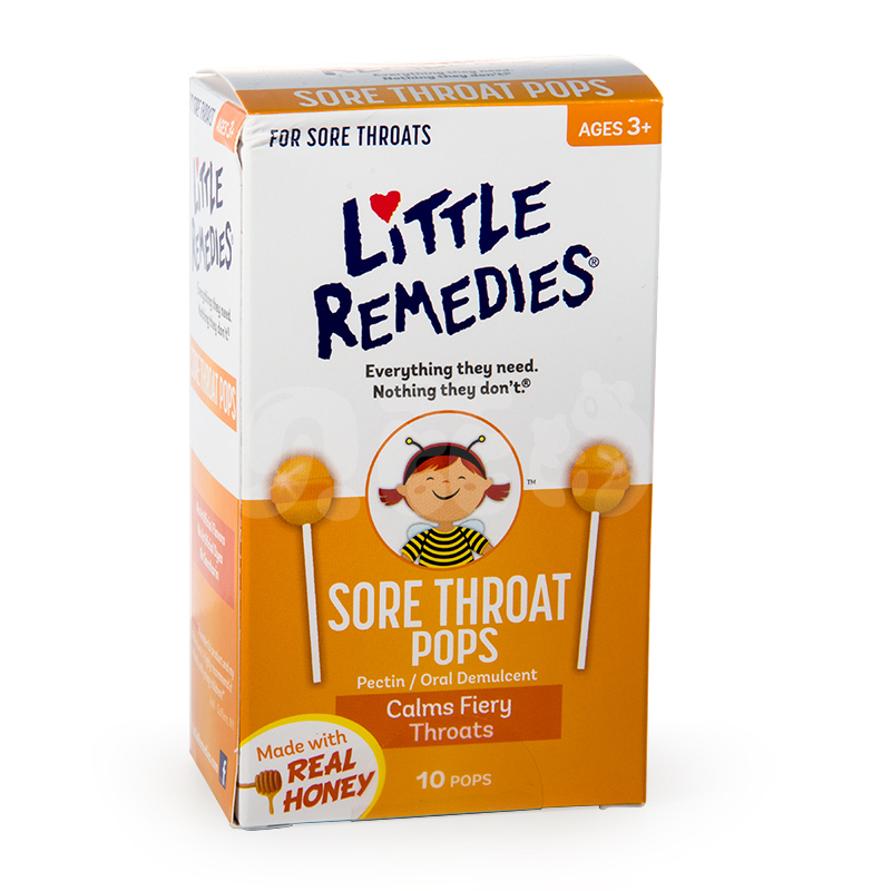 Little Remedies进口糖果美国进口little Remedies天然蜂蜜棒棒糖儿童喉 糖10支 盒装 价格图片品牌报价 苏宁易购贝芘昀国际海外专营店