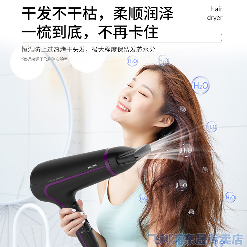 飞利浦 家用2100W功率冷热风电吹风机HP8230