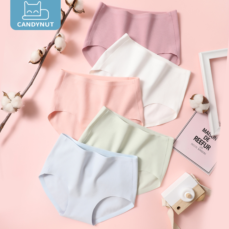 Candynut女童内裤少女小女孩短裤儿童无痕薄款夏季中学生三角内裤高清大图