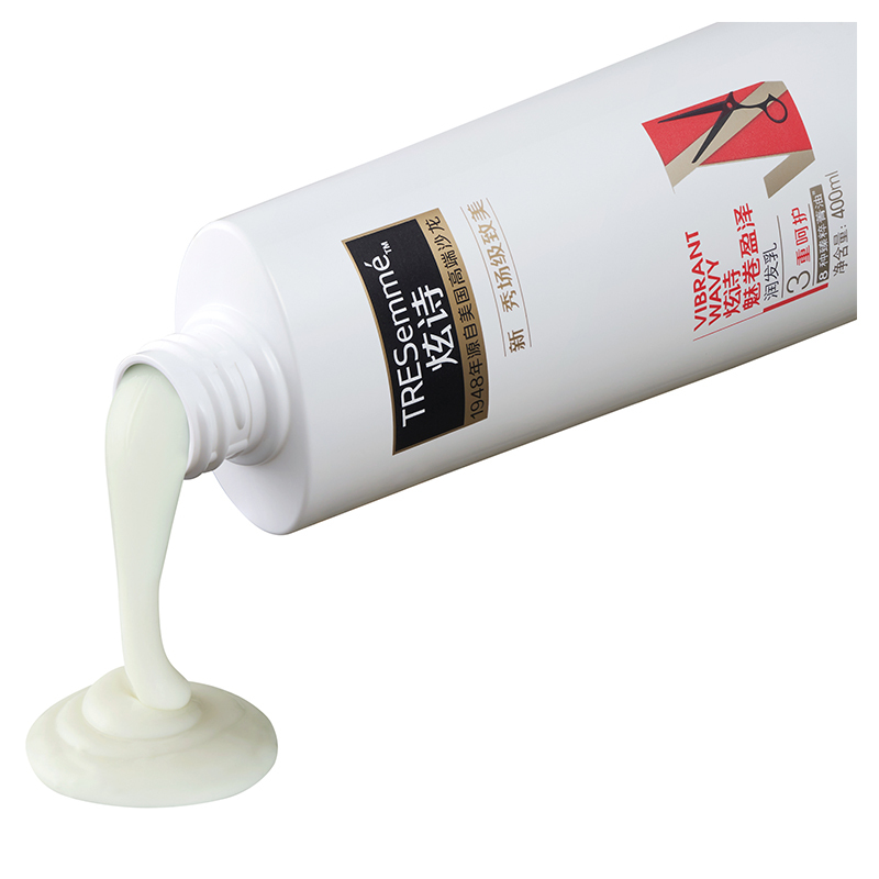 炫诗(Tresemme)魅卷盈泽润发乳400ml[联合利华]