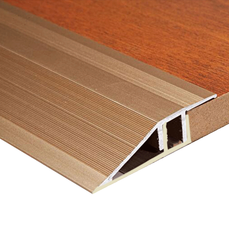 圣象木地板铝合金贴脚线踢脚线压门条压线收边金色平接口d202