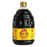 鲁花自然鲜酱香酱油3.8L特级酿造型酒店家用大桶装厨房凉拌炒菜调味品