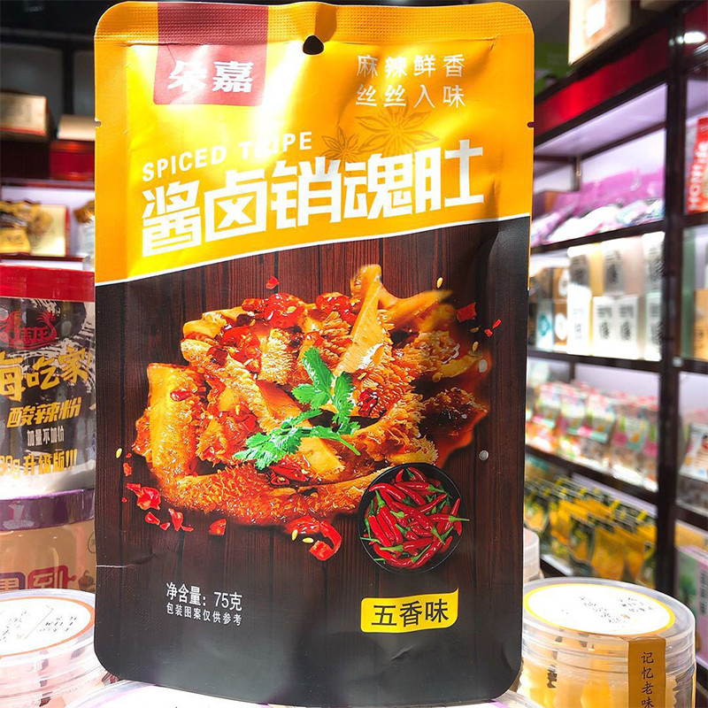 朵嘉 酱卤销魂肚 五香味 75g