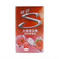 炫迈(Stride) 无糖薄荷糖22.5g(缤纷果莓味)
