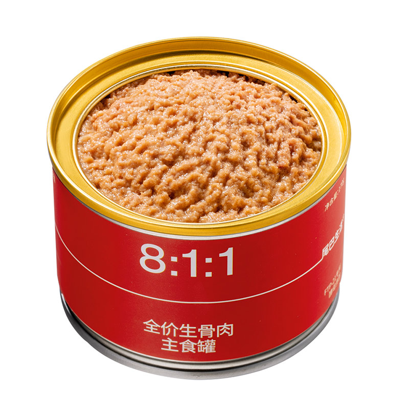 尾巴生活(FURRYTAIL)野兽can811生骨肉170g*4罐主食罐猫罐头猫零食猫咪成猫幼猫猫湿粮高清大图