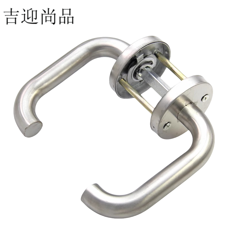 吉迎尚品 防火门拉手消防门把手锁把手 9*9斜孔 个