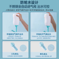 爱护佳洗鼻器鼻炎鼻腔清洗器冲洗器成人儿童医用手动洗鼻壶套装 洗鼻壶+盐120袋