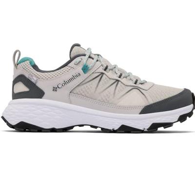哥伦比亚(Columbia)女士轻量化户外徒步鞋防滑耐磨透气登山鞋 38.5 Beige_/_Grau