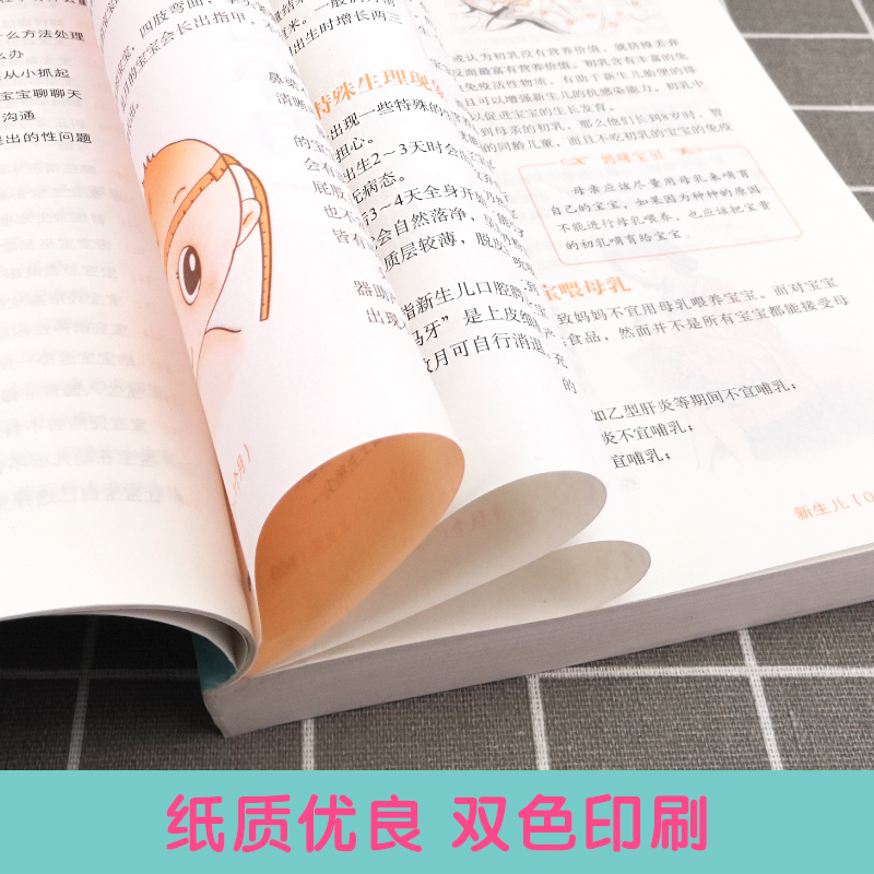 [正版]新生儿婴儿护理百科全书育儿知识大全 婴儿 早教新手妈妈育儿0-1岁母婴喂养新生的儿护理书育儿书籍父母必读宝宝护高清大图