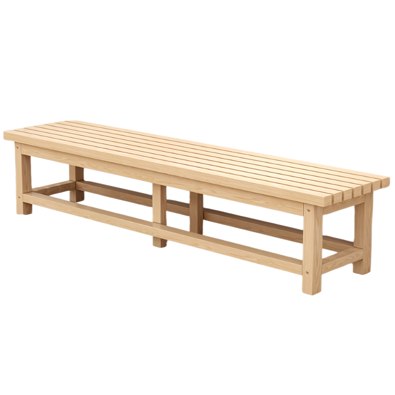 芙首泰单层休闲凳1800*400*400mm个高清大图