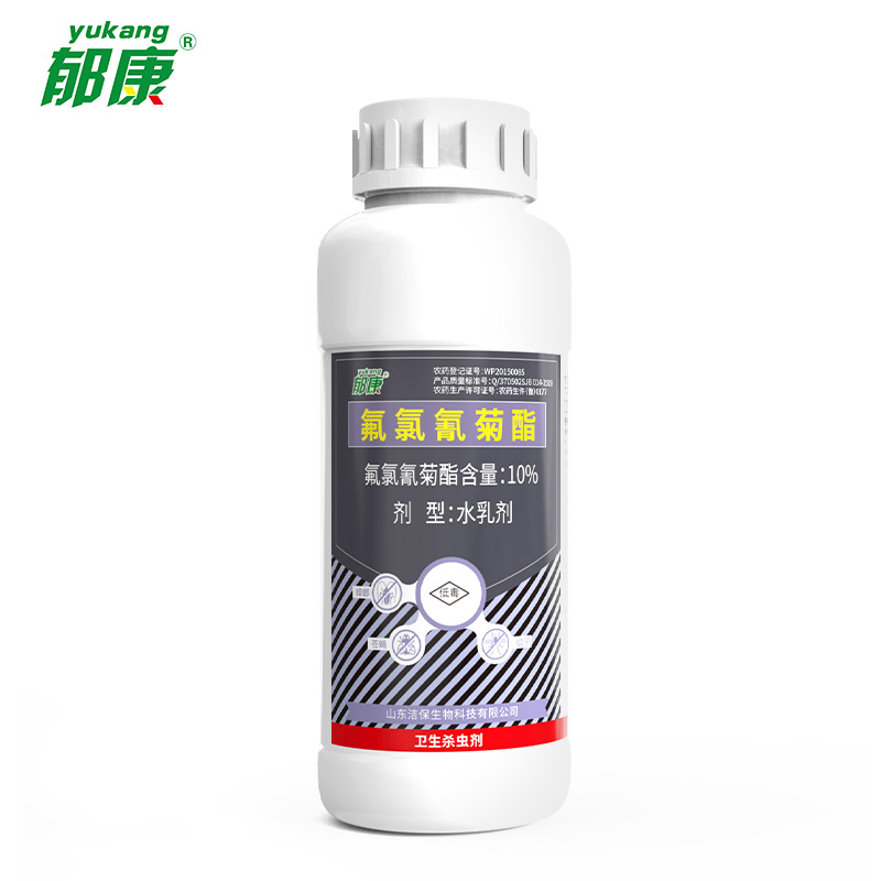 郁康 10%氟氯氰菊酯水乳剂 500g 瓶高清大图
