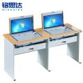铭思达 翻转电脑桌 双人位张