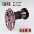 老式防盗猫眼通用高清镜带铃一体二合用送电池_186 小金福35-45门厚47-70 默认尺寸
