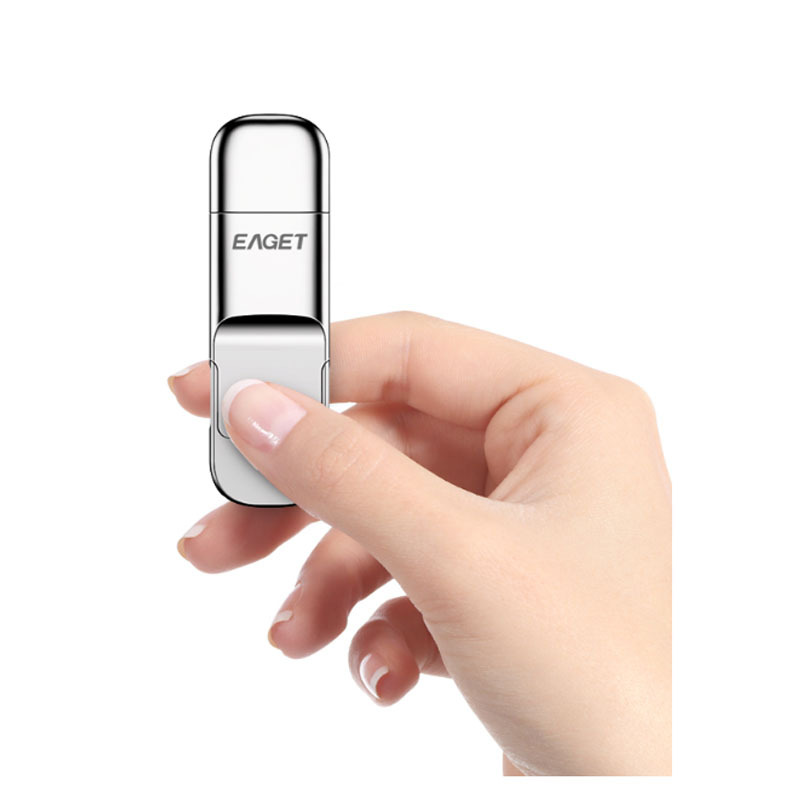 忆捷(EAGET)256GB USB3.0 HS-C02极速固态U盘 一个 银色(单位:个)高清大图