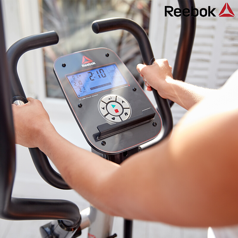 锐步(REEBOK)椭圆机家用电磁控单轨道健身房健身器材椭圆仪 椭圆机A6.0