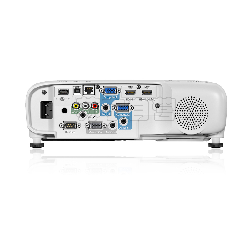 爱普生(EPSON)CB-2042高端工程商务办公投影机+120英寸4:3电动幕布+中控(免费安装)