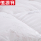 恒源祥家纺全棉印花白鸭绒被冬季床上用品加厚保暖冬被秋冬被子双人加大羽绒被