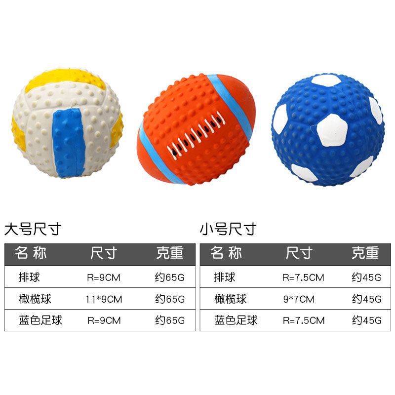 篮球-搪胶材质 适合小犬(0-10斤) 狗狗玩具耐咬狗狗用品宠物用品小狗玩具磨牙玩具训狗神器玩具球