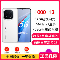 [全新]vivo iQOO13 传奇版 12GB+256GB 骁龙8至尊版5G芯 自研电竞芯片Q2 144Hz高刷2K直屏 6150mAh电池 120W超快闪充 手机