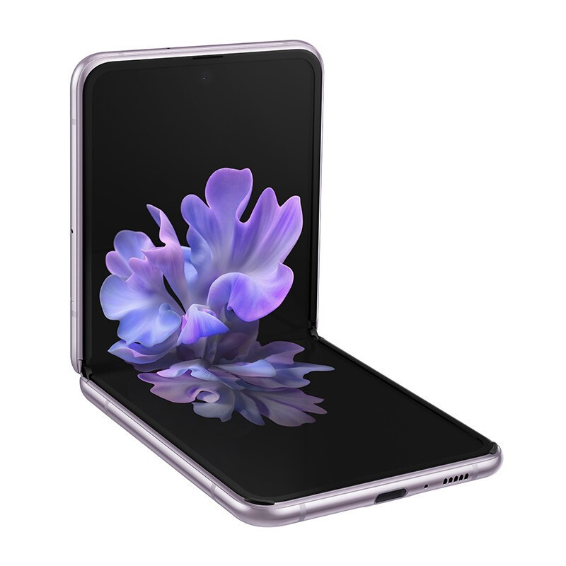 三星 Galaxy Z Flip (SM-F7070) 5G折叠屏手机 双模5G 骁龙865+ 8G+256G 秘境白