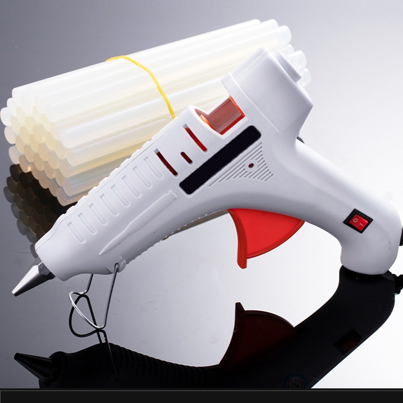 阿斯卡利热熔胶枪家用手工diy棒棒胶7mm胶棒专用省力热容电熔打胶枪