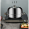 张小泉 韵味汤蒸锅燃气电磁炉通用汤锅蒸笼双柄加厚 C32470100 韵味汤蒸锅