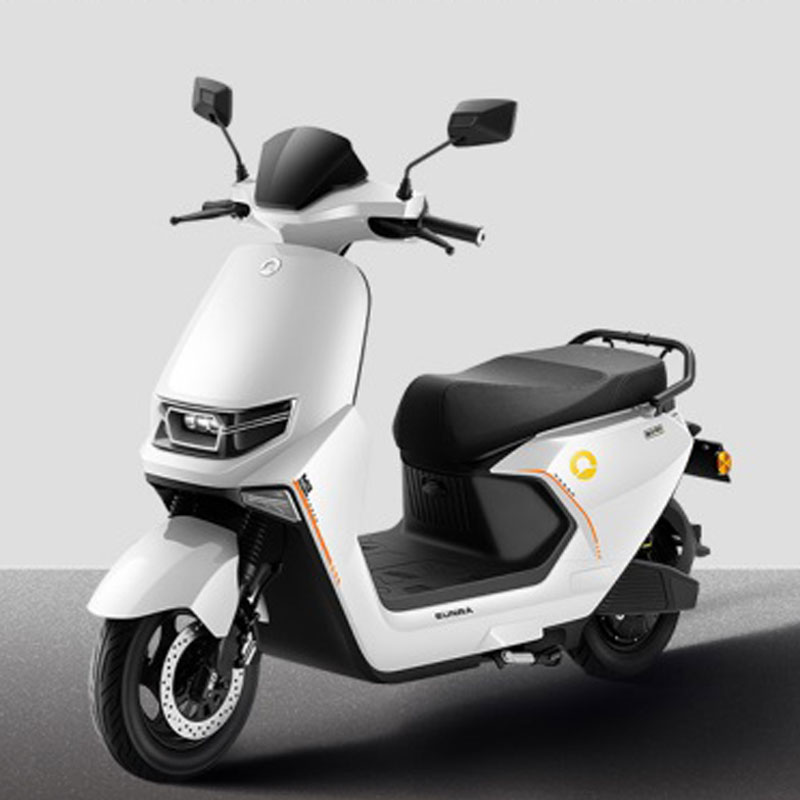 新日电动摩托车两轮 陆行M3 72V35Ah石墨烯铅酸电池 前后碟刹 1000W电机 曙光白 72V35Ah石墨烯裸车不包邮（限批采）