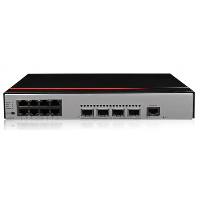 华为数通智选8口核心交换机千兆S500-8T4S三层8电4光口全网管Vlan光纤光电网线分线器交换器分流器