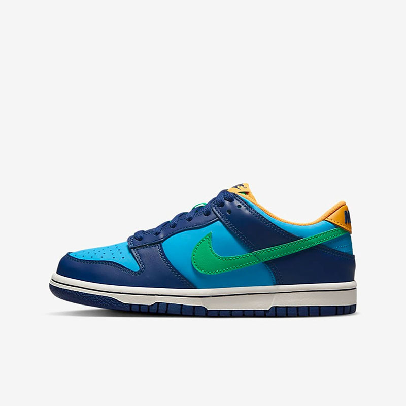 Nike Dunk Low 低帮 潮流板鞋 GS 蓝绿 DV1693-401