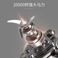 九阳(Joyoung)料理机多功能三杯两刀榨汁机研磨榨汁杯婴儿辅食机绞肉机搅拌机果汁机 四杯三刀-点动清洗-专用绞肉碗