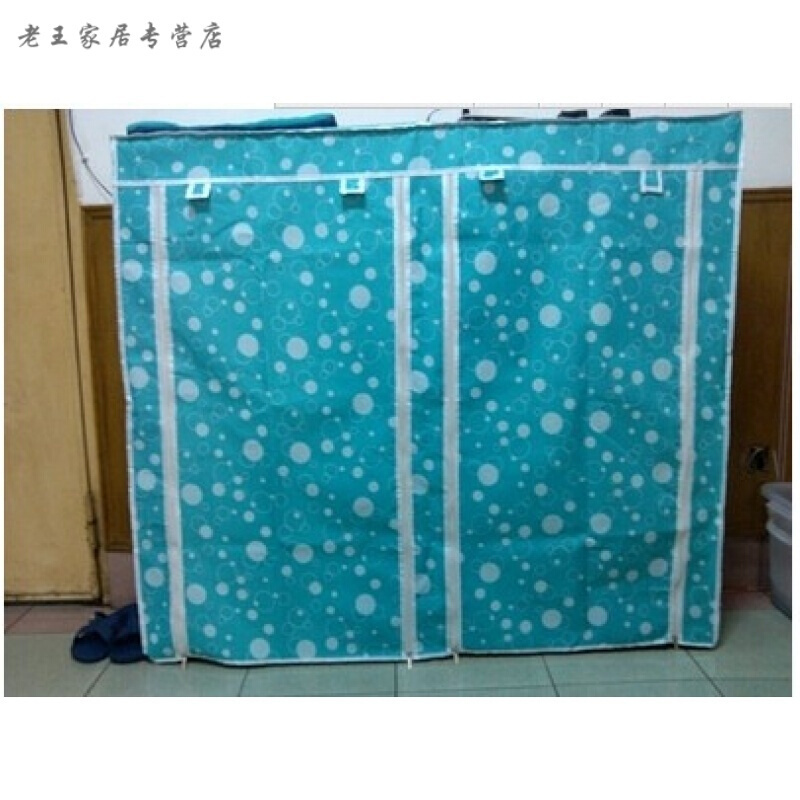 定做布套简易衣柜布套家具防尘罩鞋柜布罩全套牛津布防水防晒生活日用居家创意600D牛津布定做尺寸