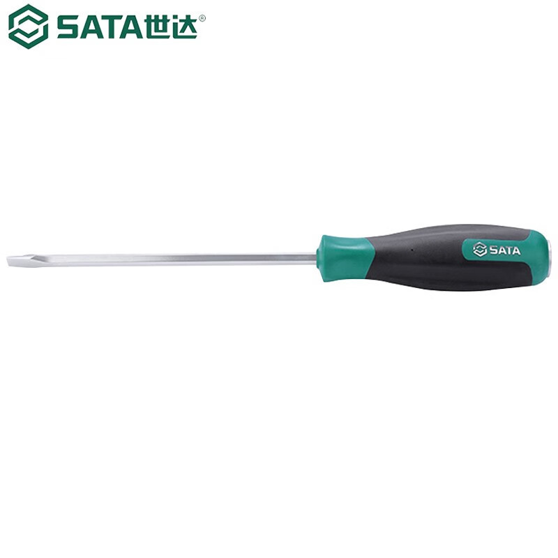 世达(SATA)工具T系列一字穿心螺丝批61608一字 (8x250mm)高清大图