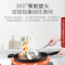美的(Midea)燃气灶煤气灶台嵌式家用厨房天然气液化气5.0kw炉具双灶 黑色 液化气
