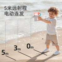 mideer弥鹿新款小象电动水枪儿童玩具喷水打水仗400弹连发呲水枪